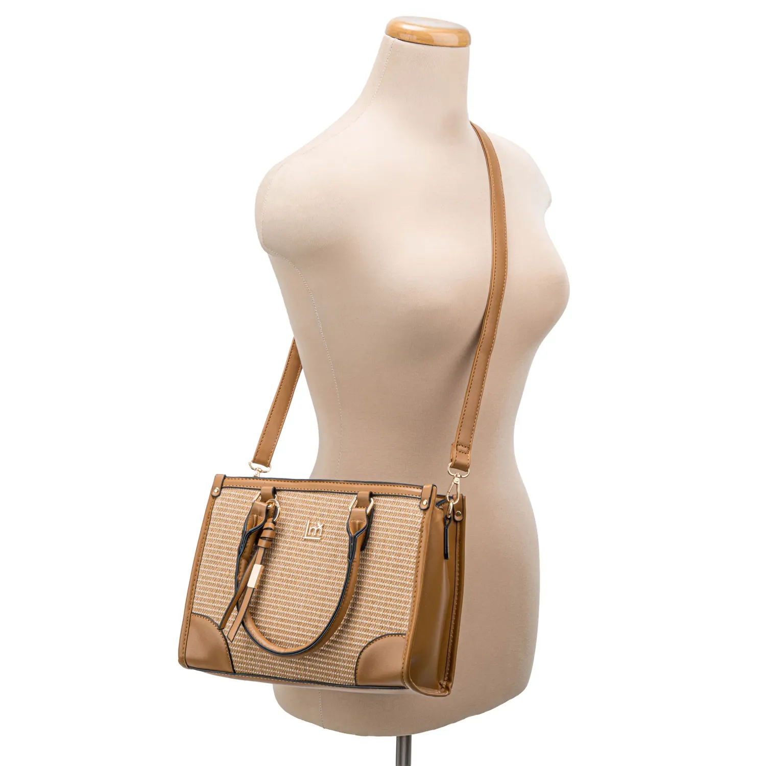 Cartera Limoni Casual Avanic color beige | Platanitos