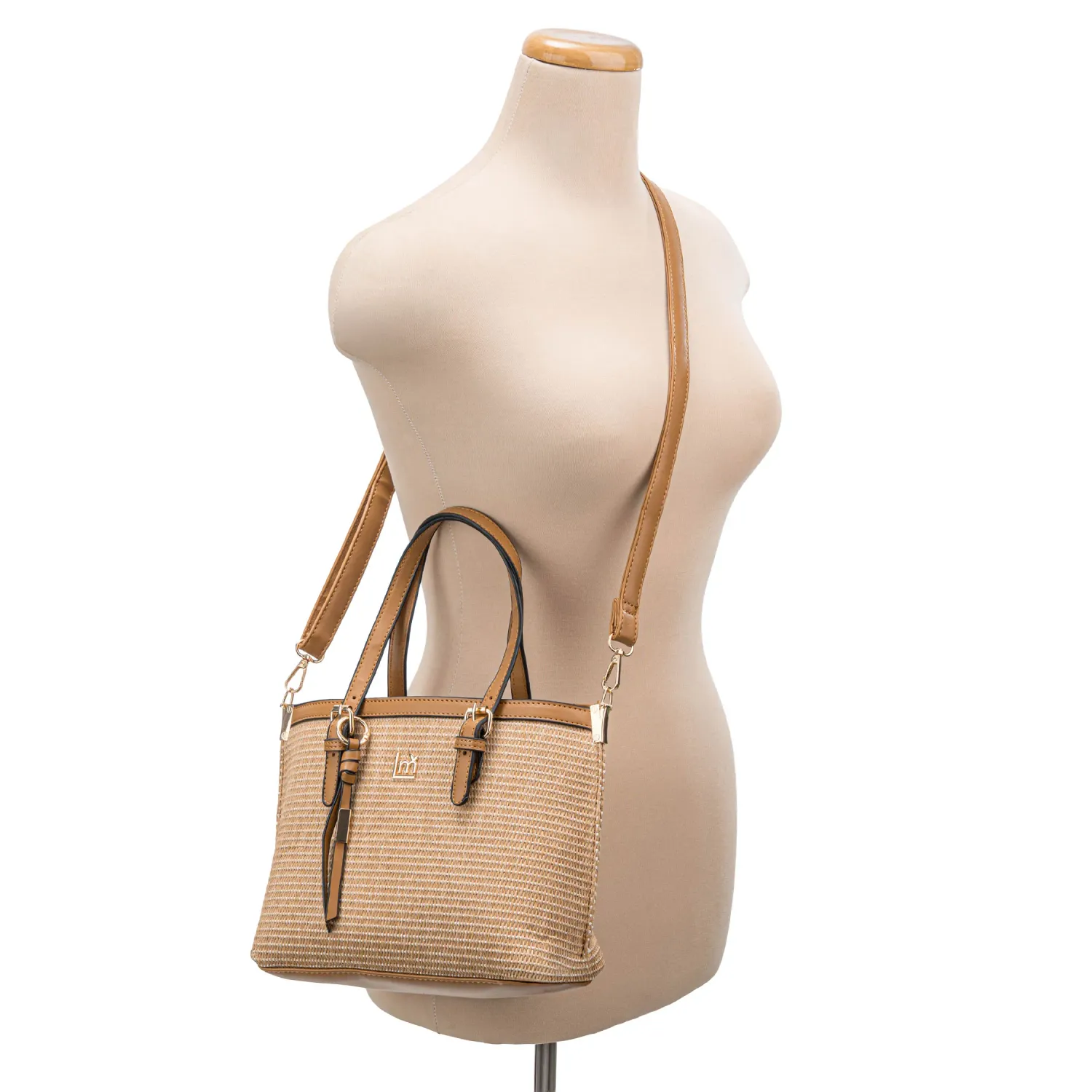 Cartera Limoni Casual Chloe color beige | Platanitos