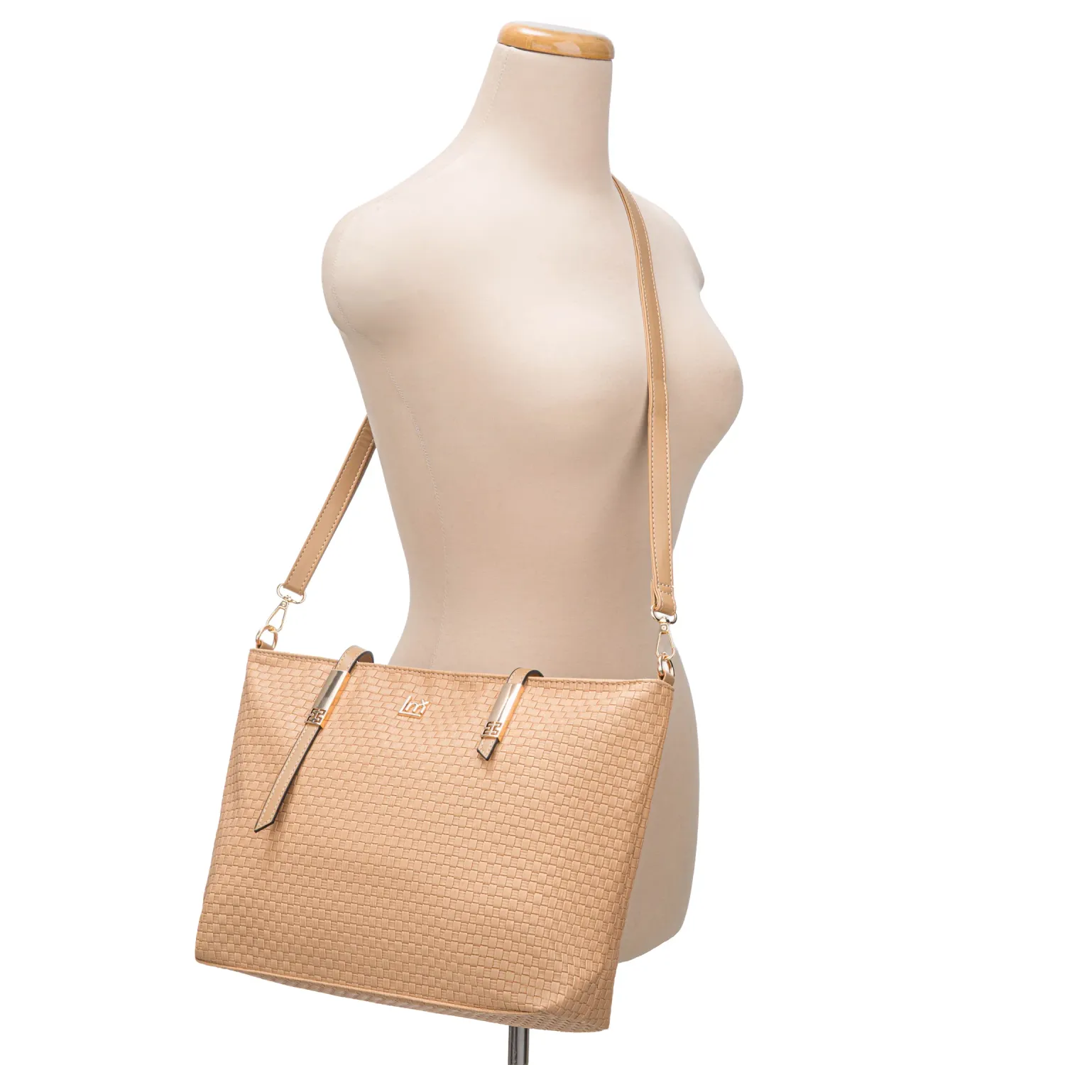 Cartera Limoni Casual Hazel color beige | Platanitos