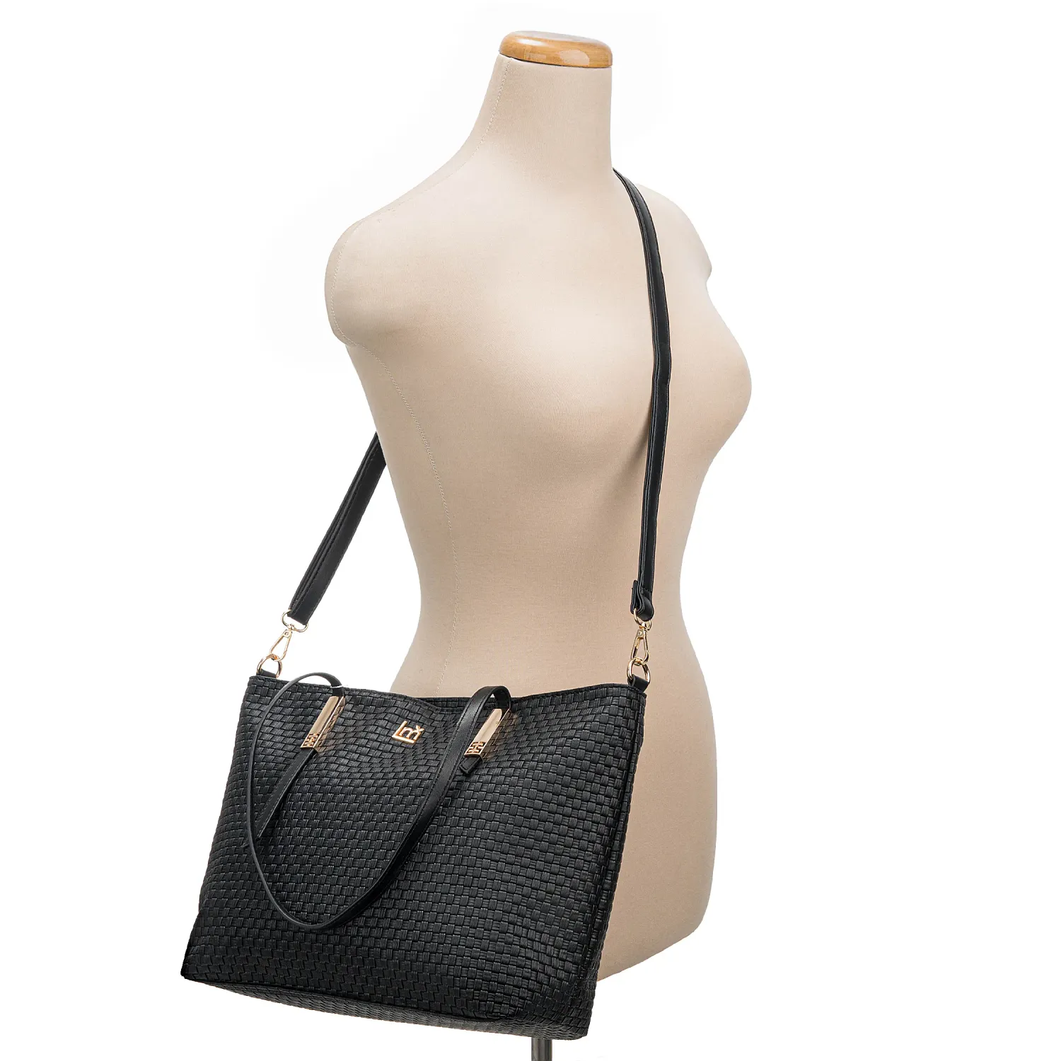 Cartera Limoni Casual Hazel color negro | Platanitos
