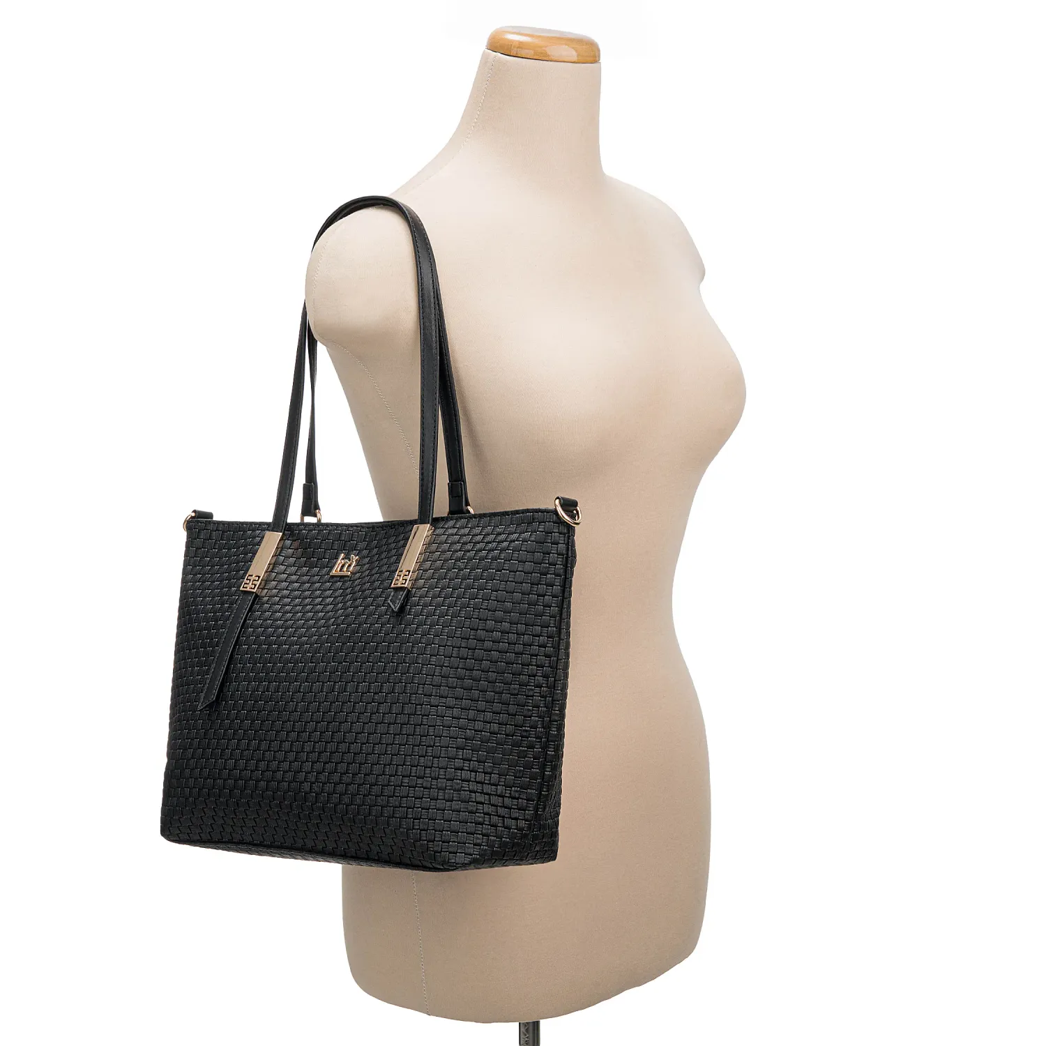 Cartera Limoni Casual Hazel color negro | Platanitos