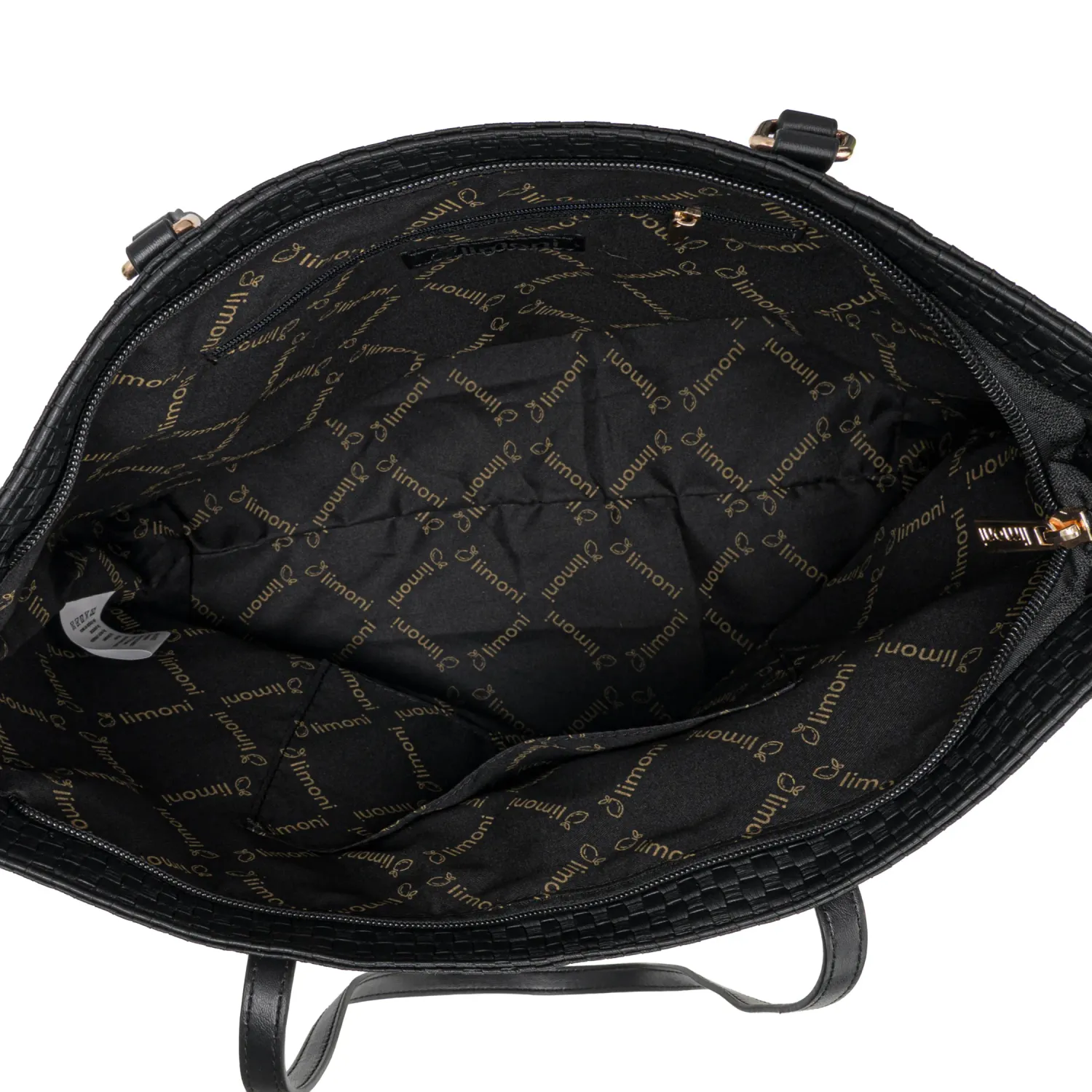 Cartera Limoni Casual Hazel color negro | Platanitos