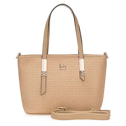 Cartera Limoni Casual Hazel-1 color beige | Platanitos