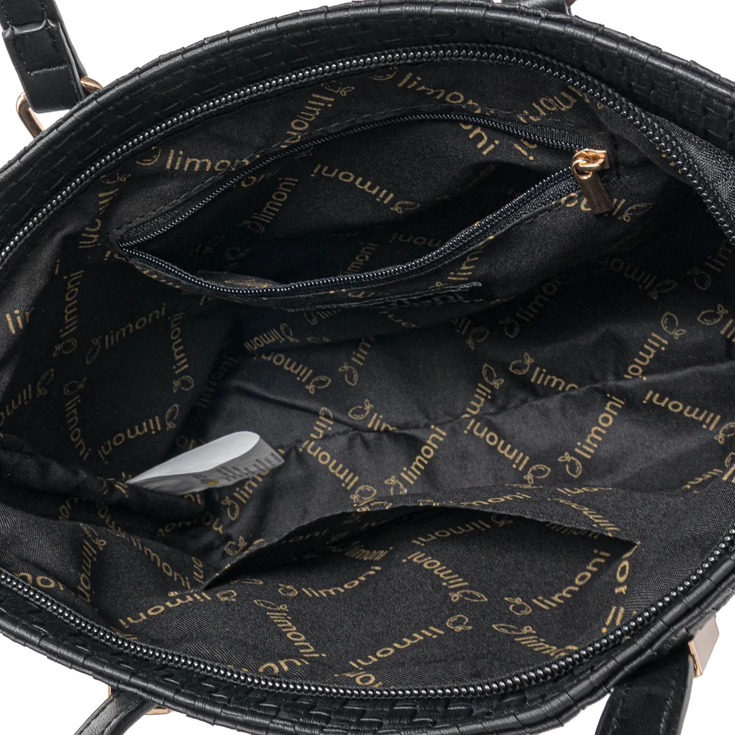 Cartera Limoni Casual Hazel-1 color negro | Platanitos
