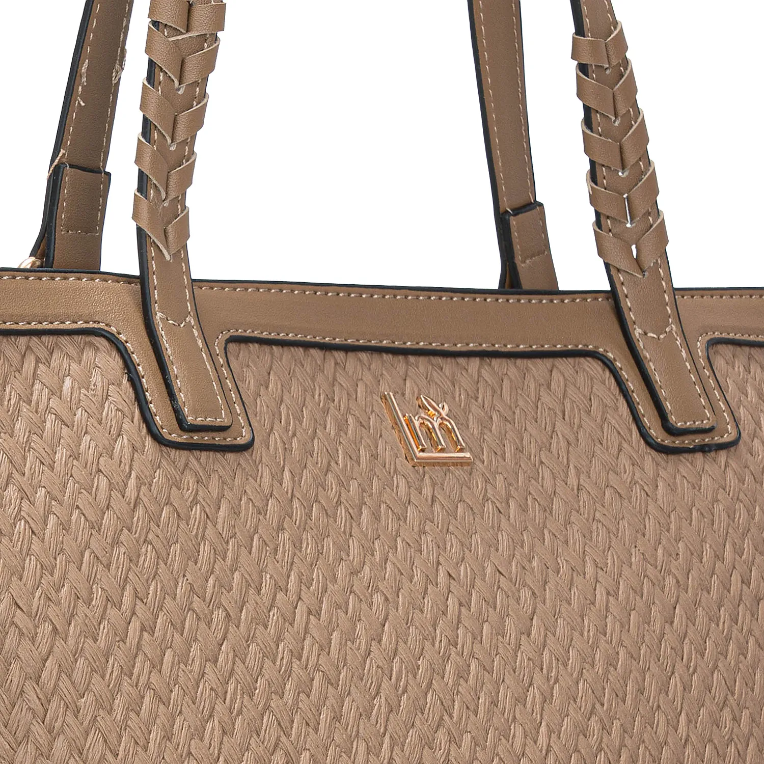 Cartera Limoni Casual Clavelli color topo | Platanitos