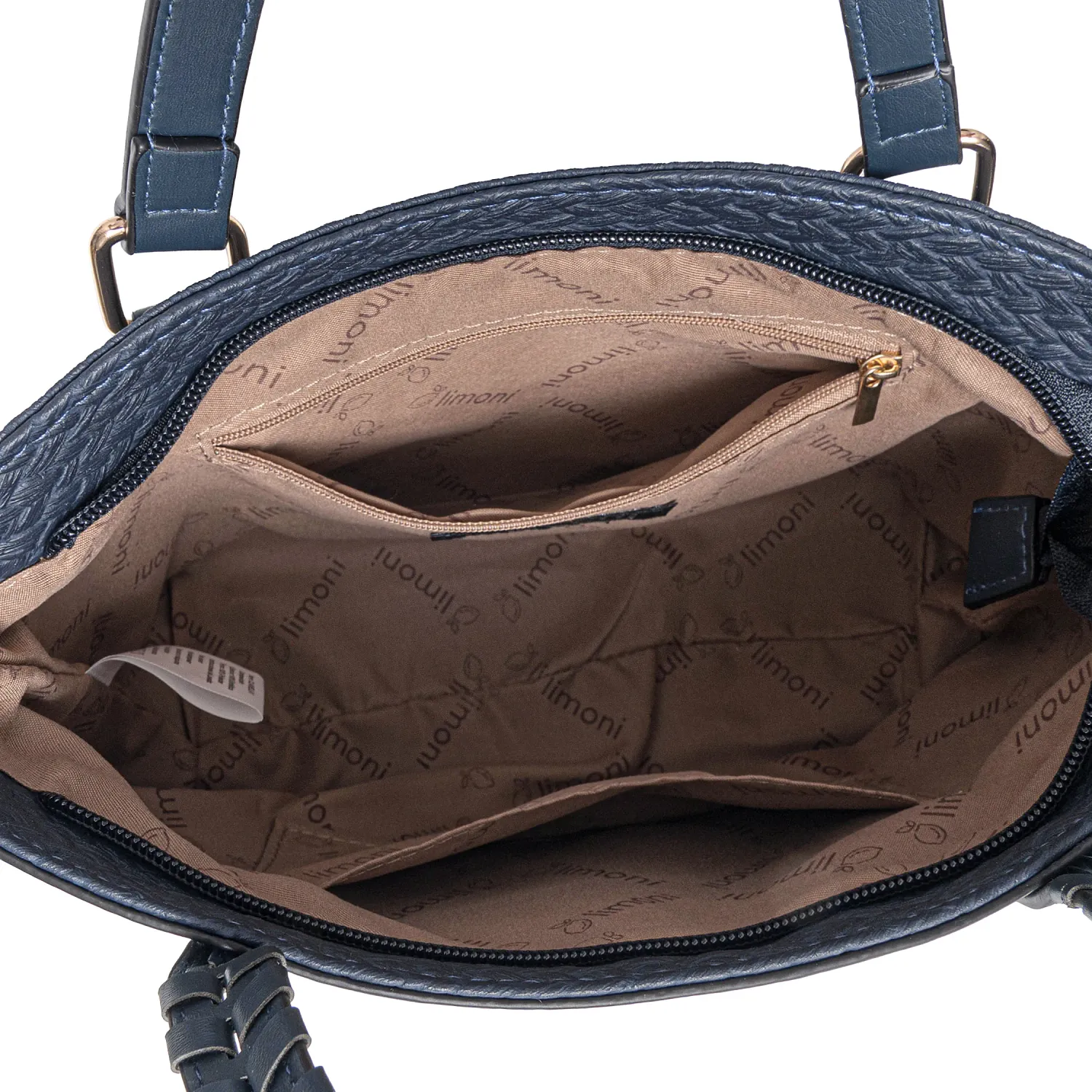 Cartera Limoni Casual Clavelli-1 color azul | Platanitos