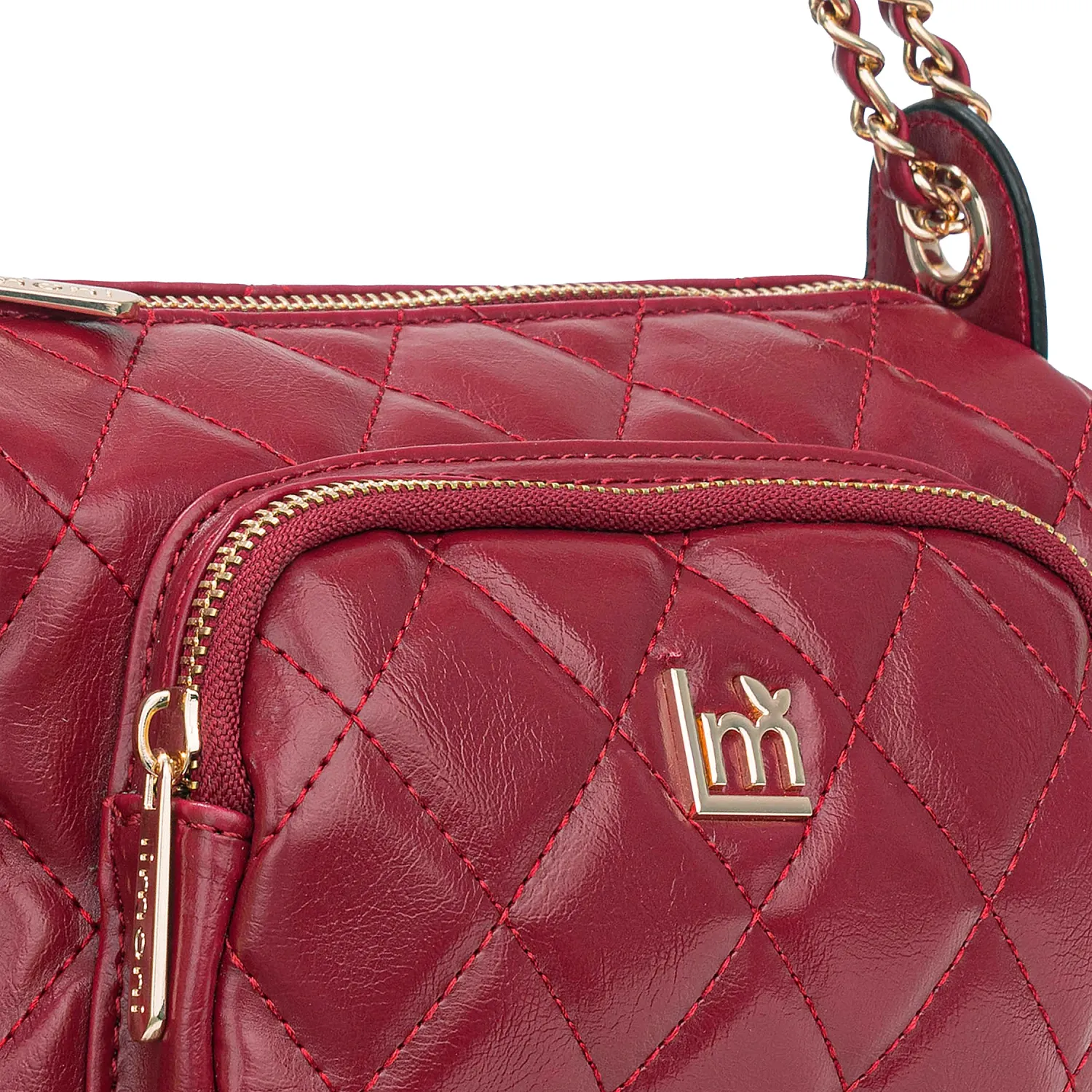 Cartera Limoni Casual Serene color rojo | Platanitos