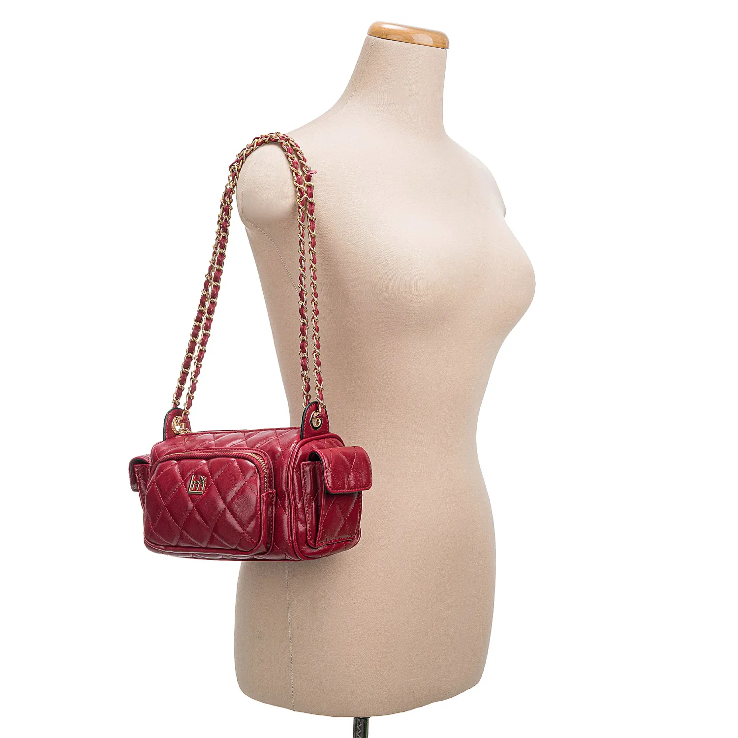 Cartera Limoni Casual Serene color rojo | Platanitos