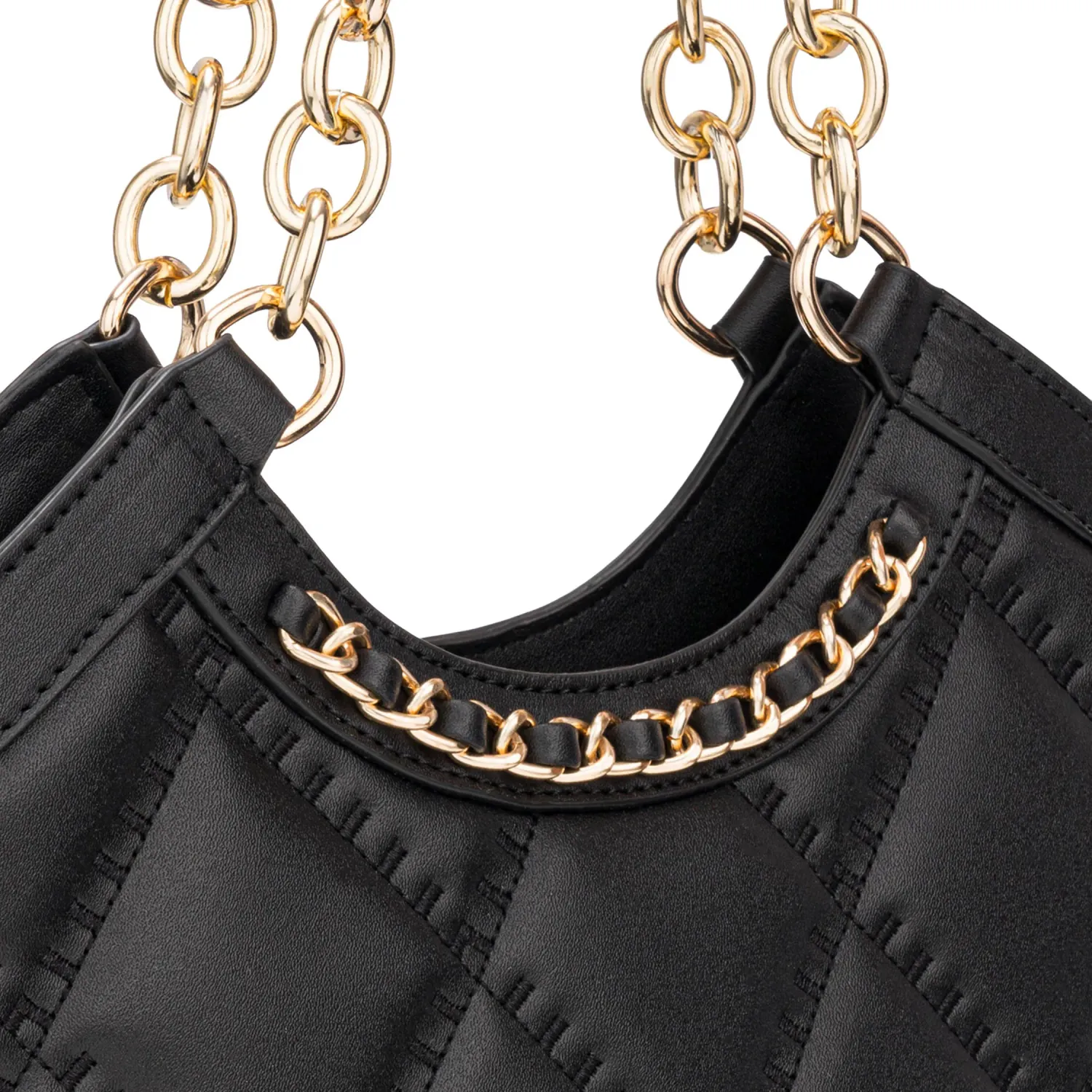Cartera Limoni Casual Angeline color negro | Platanitos