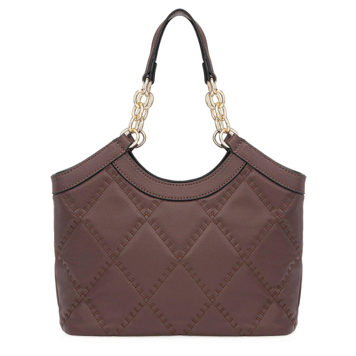 Cartera Limoni Casual Angeline color marron oscuro. | Platanitos