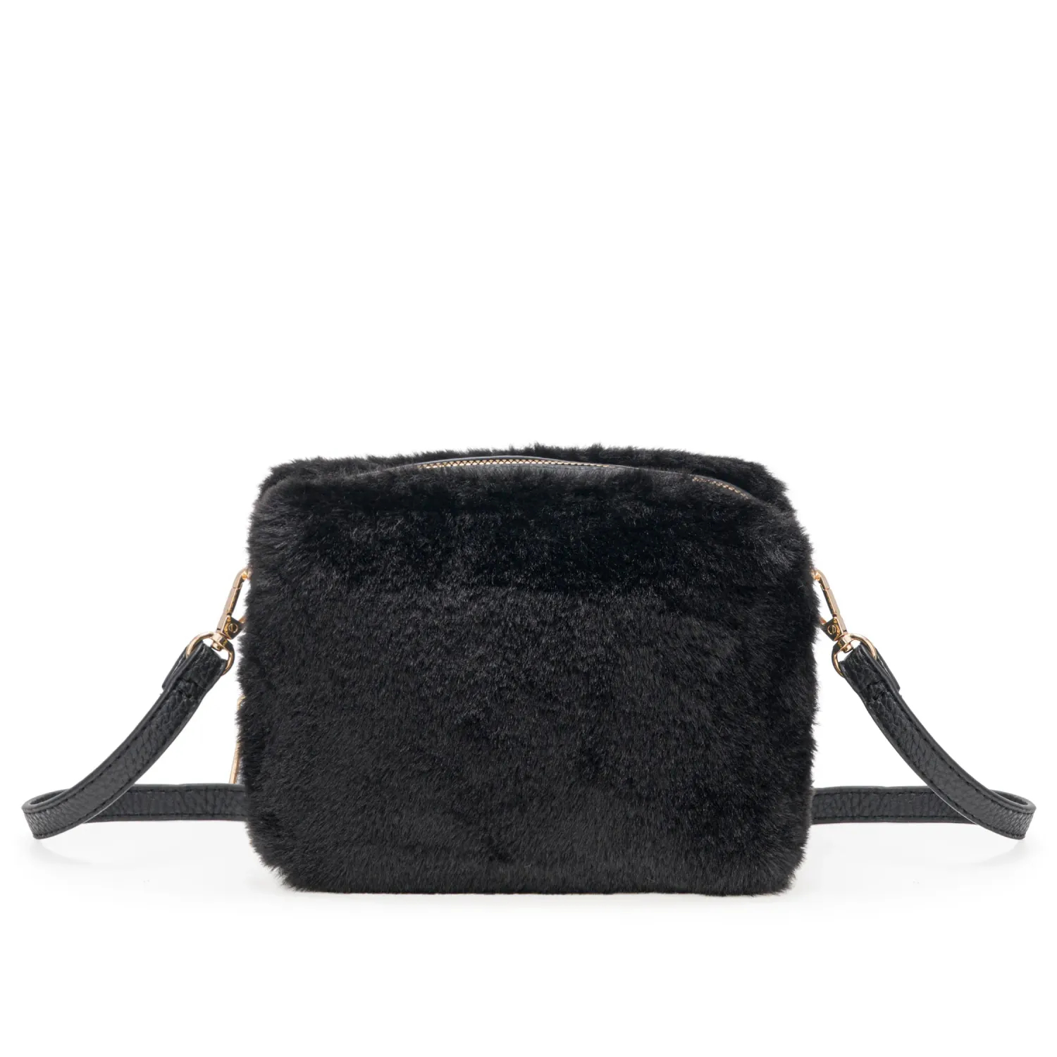 Cartera Limoni Casual Fiorella color negro | Platanitos