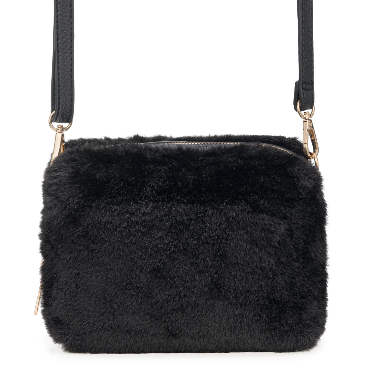 Cartera Limoni Casual Fiorella color negro | Platanitos