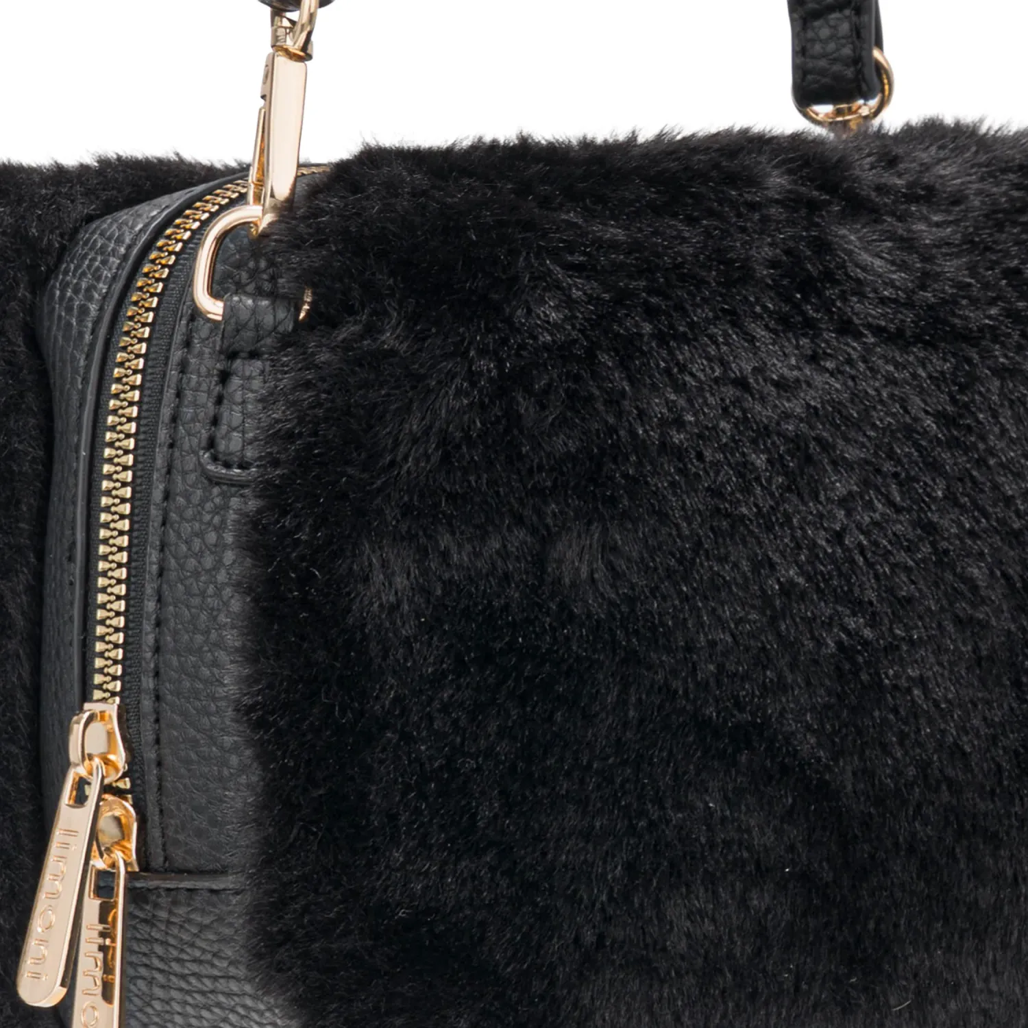 Cartera Limoni Casual Fiorella color negro | Platanitos