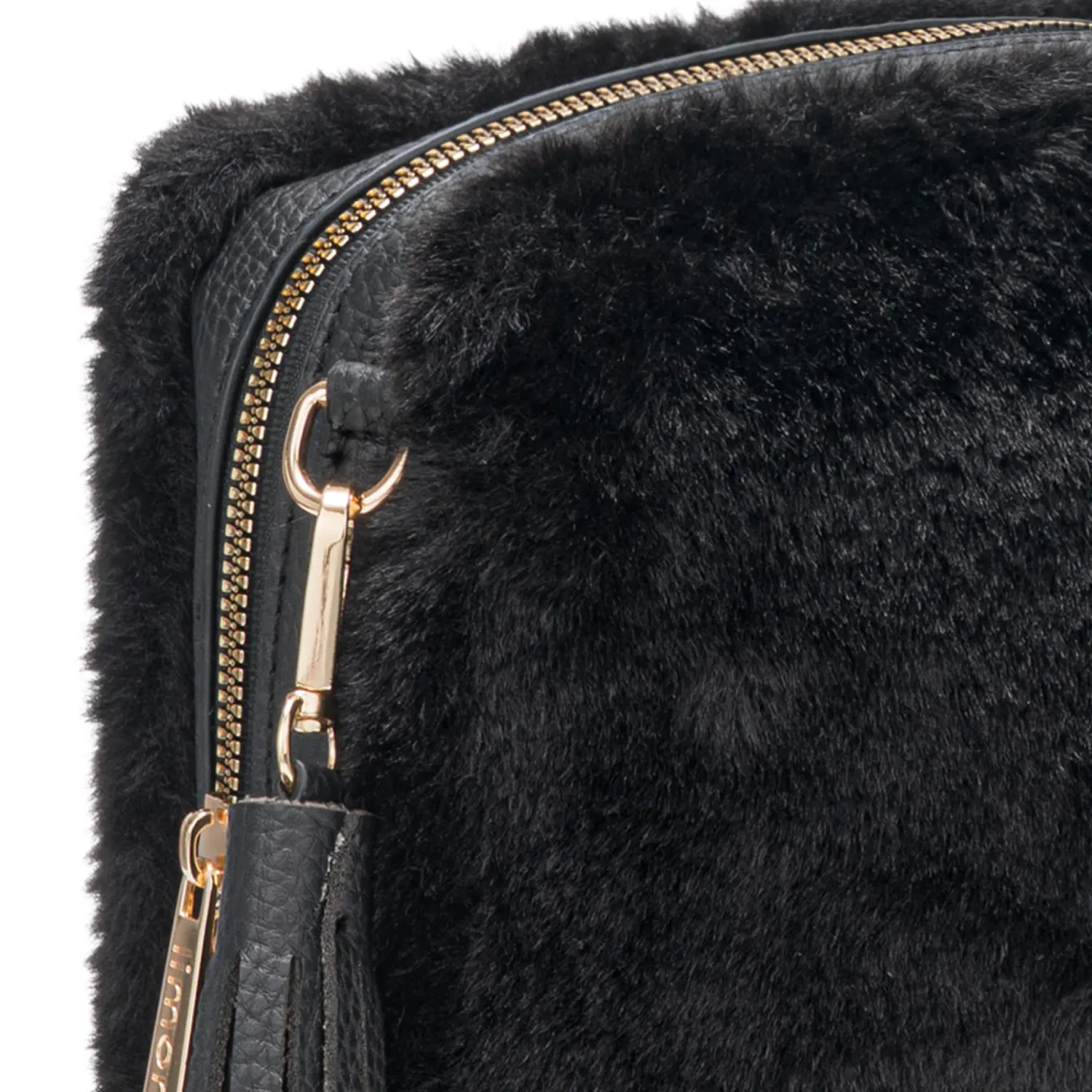 Cartera Limoni Casual Fiorella color negro | Platanitos