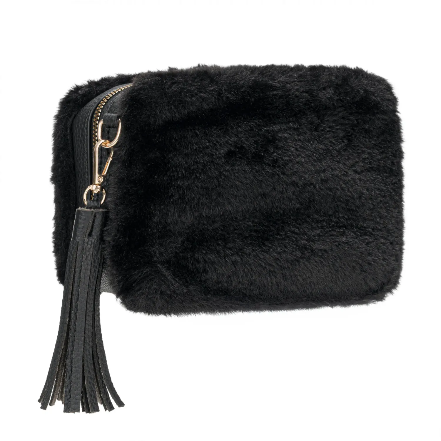 Cartera Limoni Casual Fiorella color negro | Platanitos