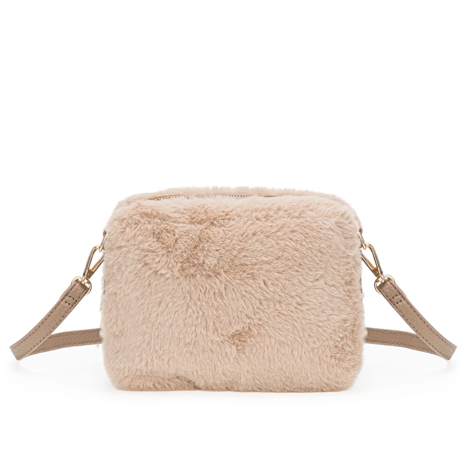 Cartera Limoni Casual Fiorella color camel | Platanitos