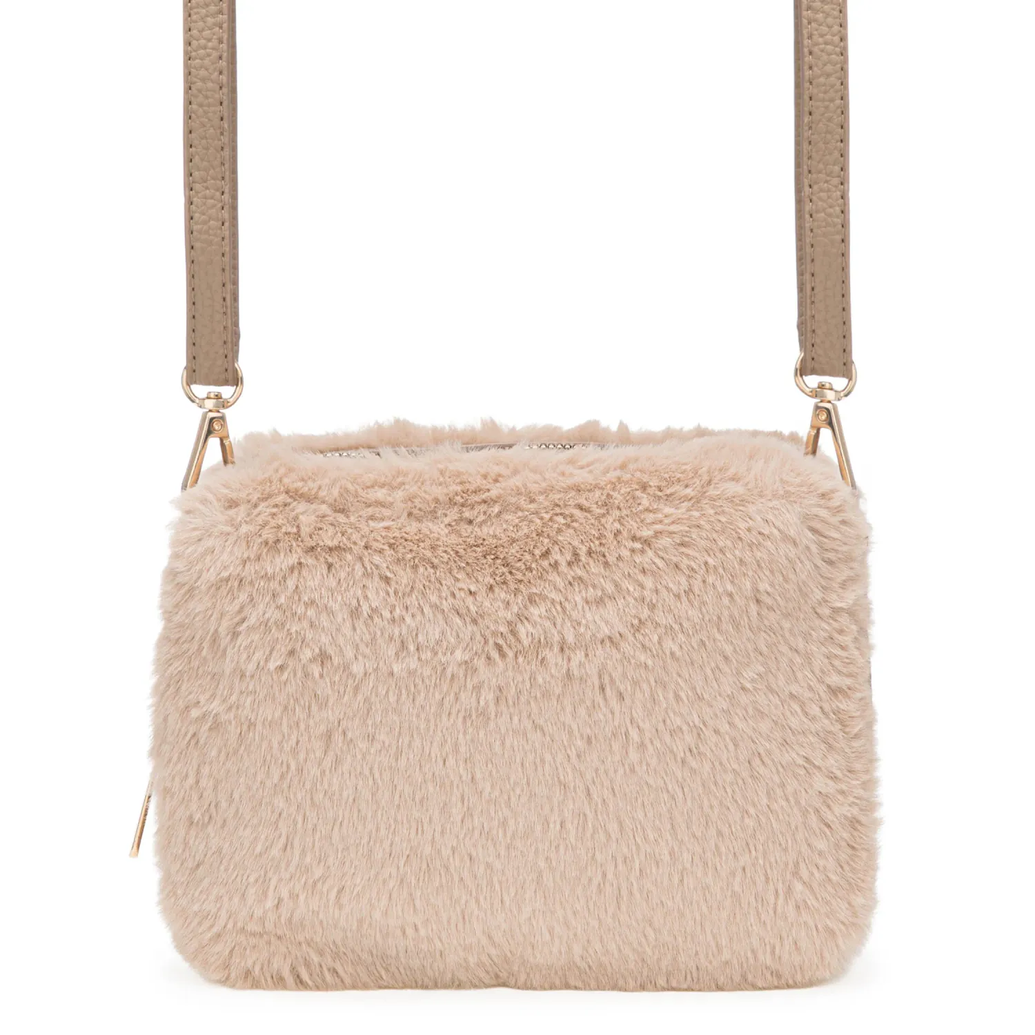 Cartera Limoni Casual Fiorella color camel | Platanitos