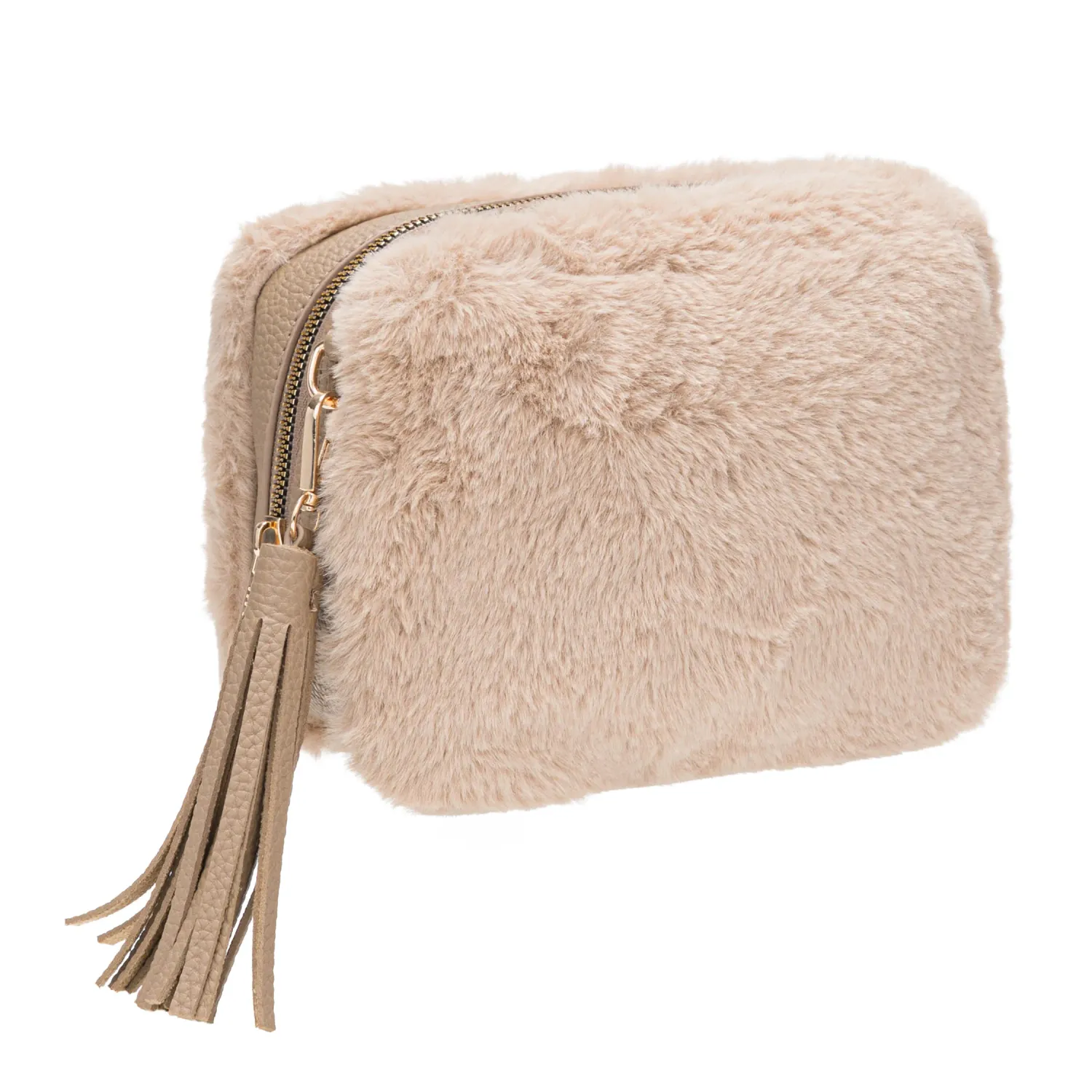 Cartera Limoni Casual Fiorella color camel | Platanitos