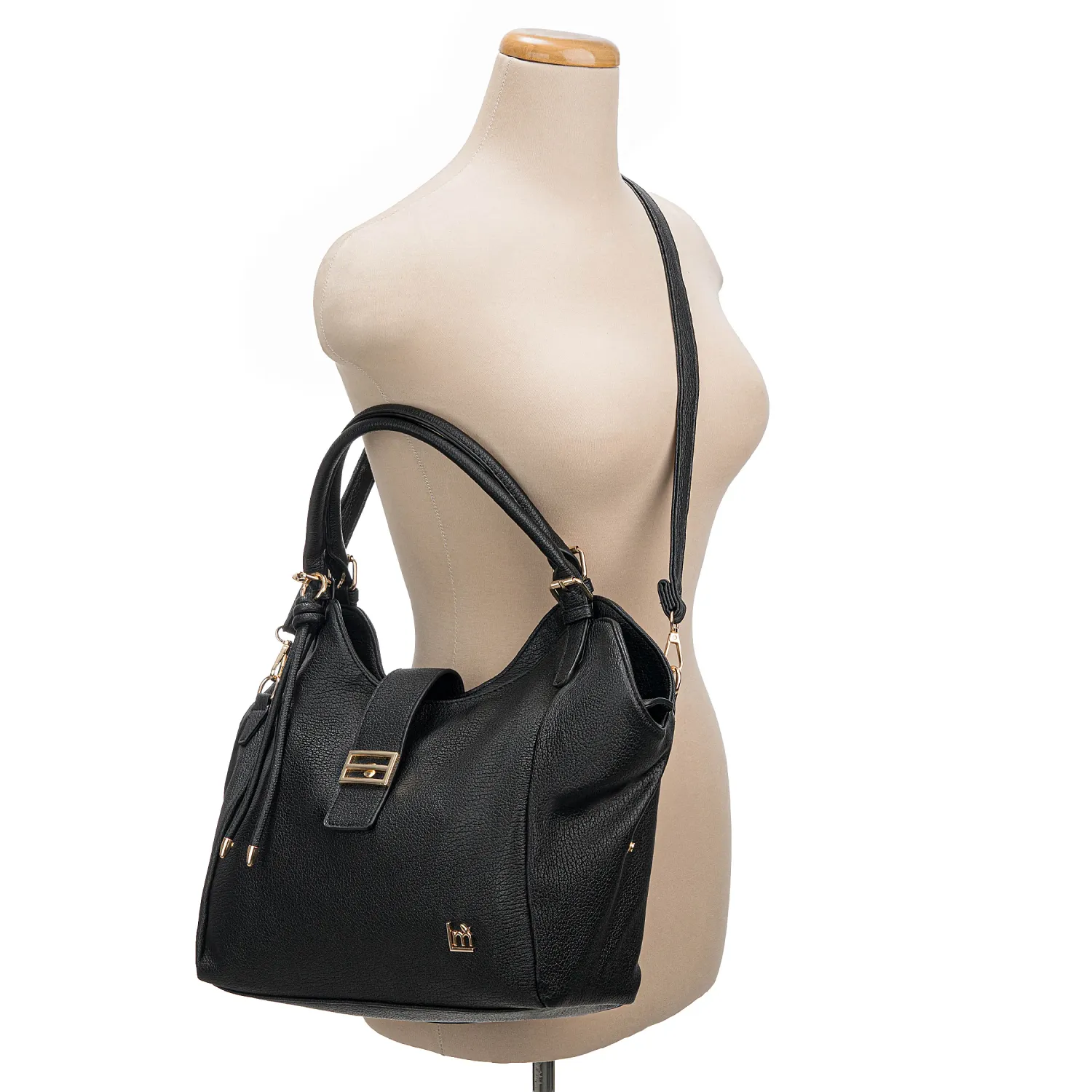 Cartera Limoni Casual Karelys color negro | Platanitos