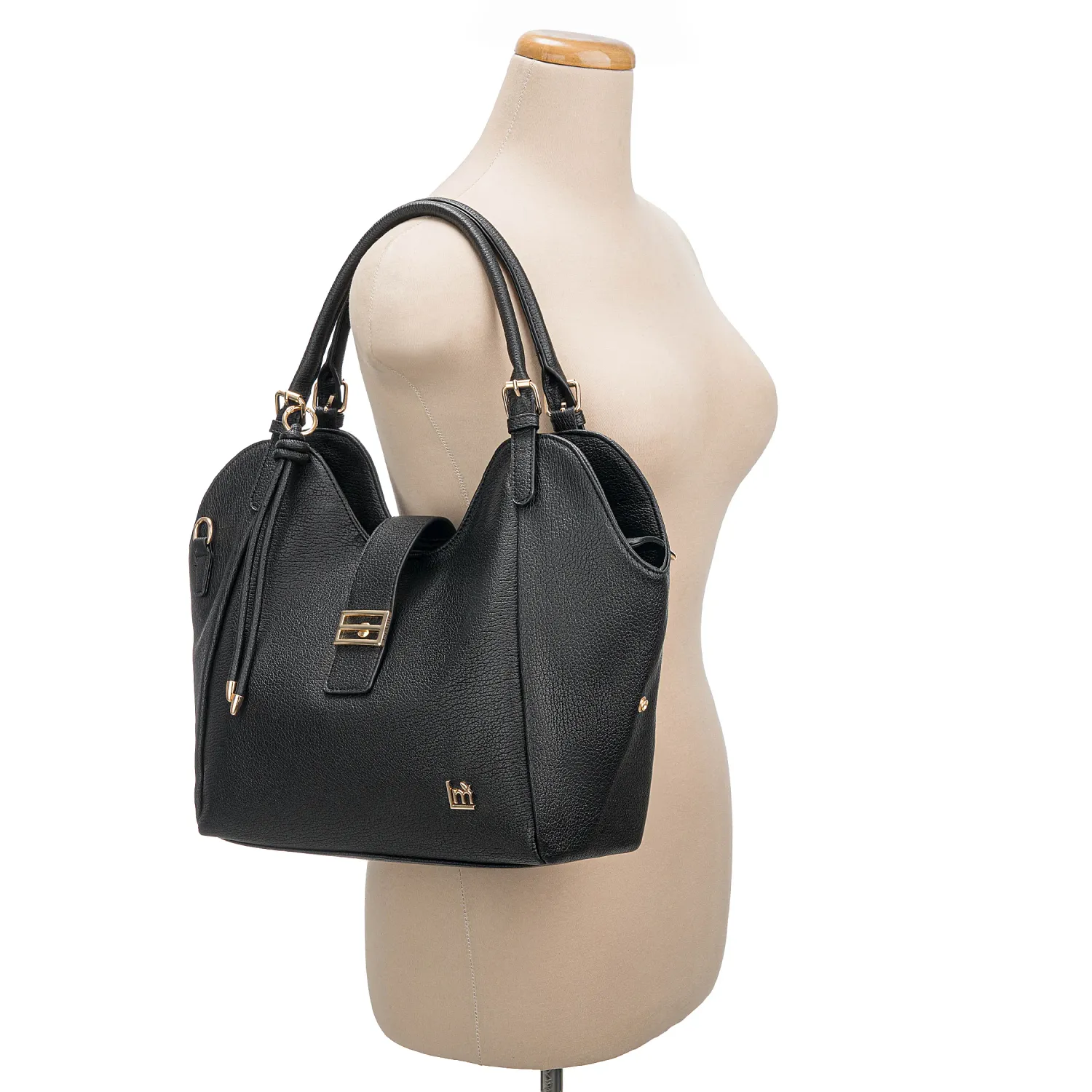 Cartera Limoni Casual Karelys color negro | Platanitos