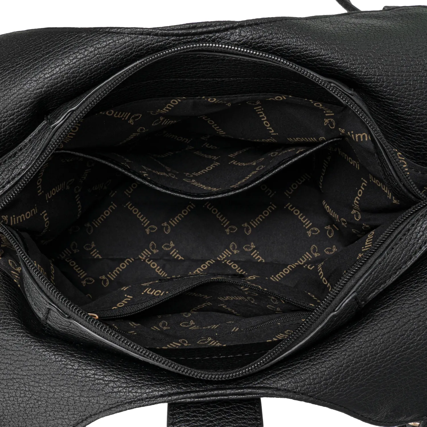 Cartera Limoni Casual Karelys color negro | Platanitos