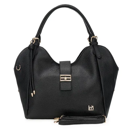 Cartera Limoni Casual Karelys color negro | Platanitos