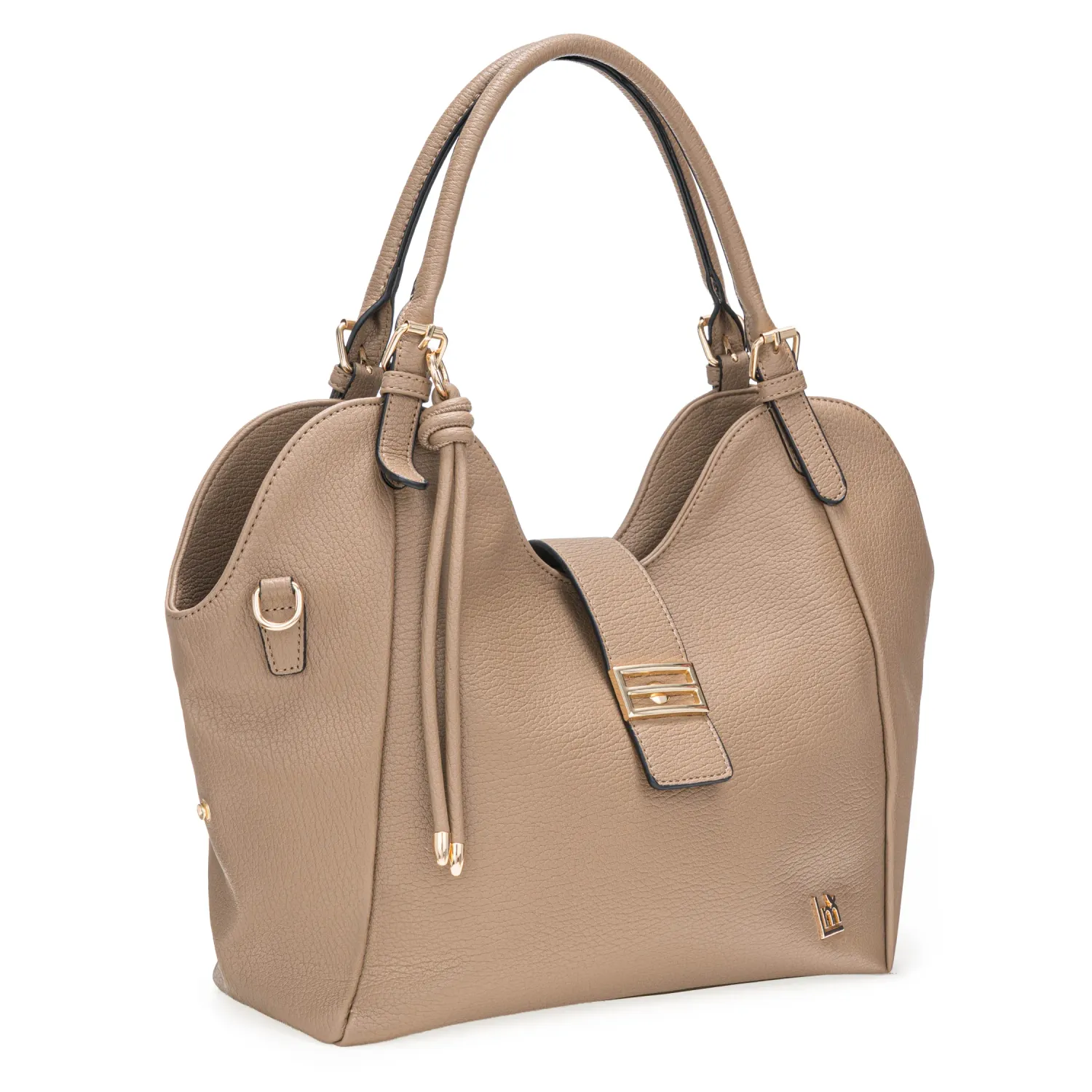 Cartera Limoni Casual Karelys color beige | Platanitos