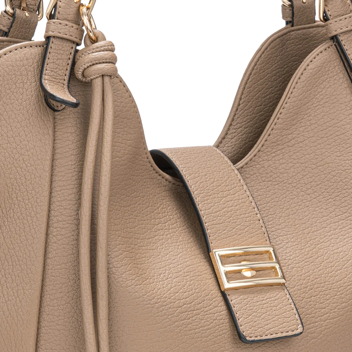 Cartera Limoni Casual Karelys color beige | Platanitos