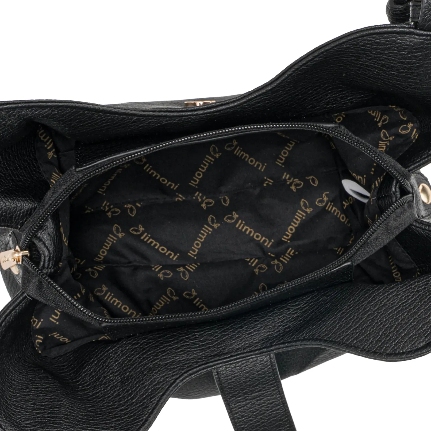 Cartera Limoni Casual Karelys-1 color negro | Platanitos