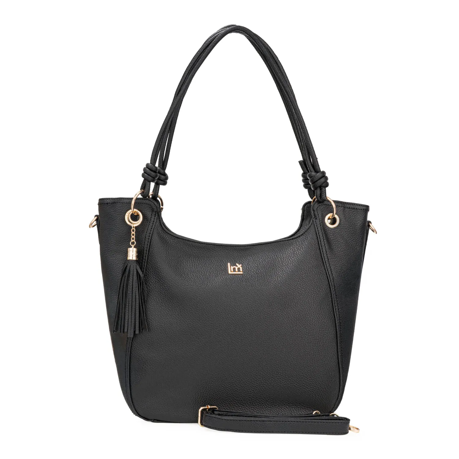 Cartera Limoni Casual Idilia color negro | Platanitos
