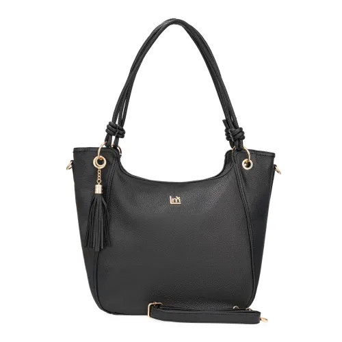 Cartera Limoni Casual Idilia color negro | Platanitos