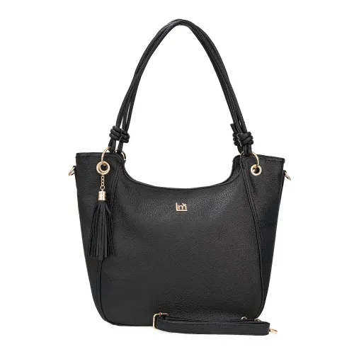 Cartera Limoni Casual Idilia color negro | Platanitos