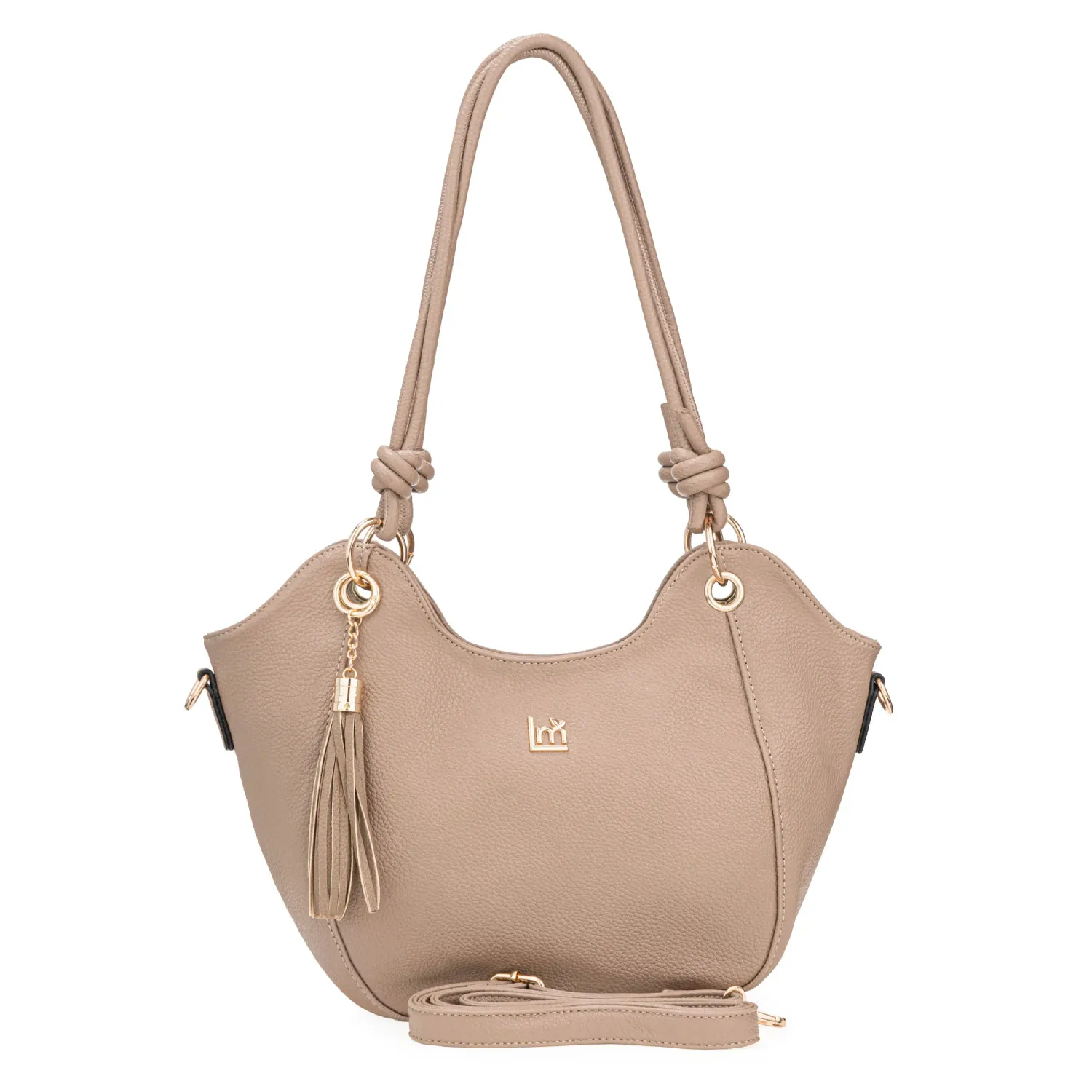 Cartera Limoni Casual Idilia-1 color topo | Platanitos
