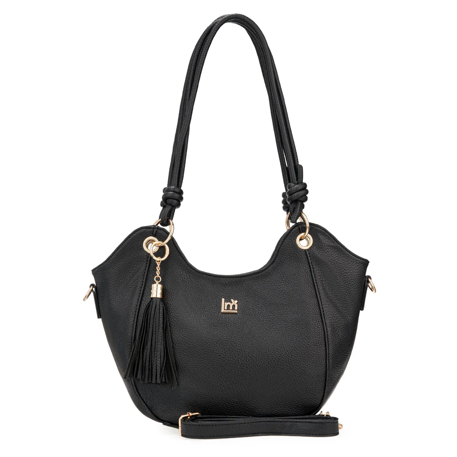 Cartera Limoni Casual Idilia-1 color negro | Platanitos