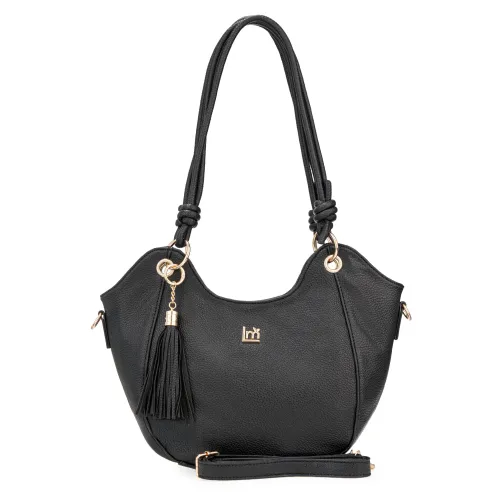 Cartera Limoni Casual Idilia-1 color negro | Platanitos