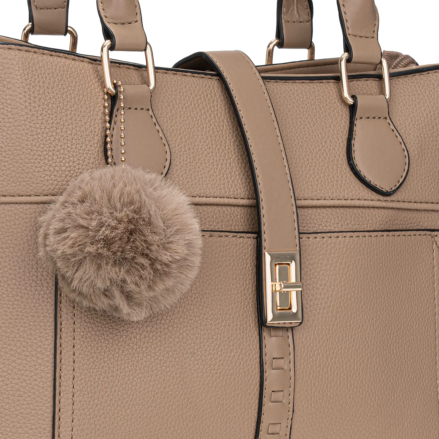 Cartera Limoni Casual Gory color beige | Platanitos