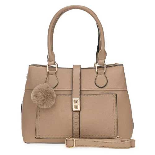 Cartera Limoni Casual Gory color beige | Platanitos