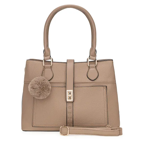 Cartera Limoni Casual Gory color beige | Platanitos