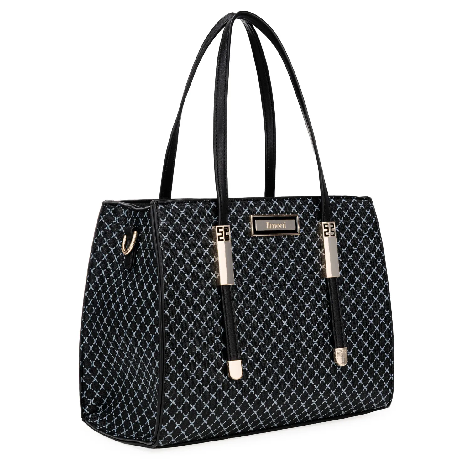 Cartera Limoni Casual Tara color negro | Platanitos