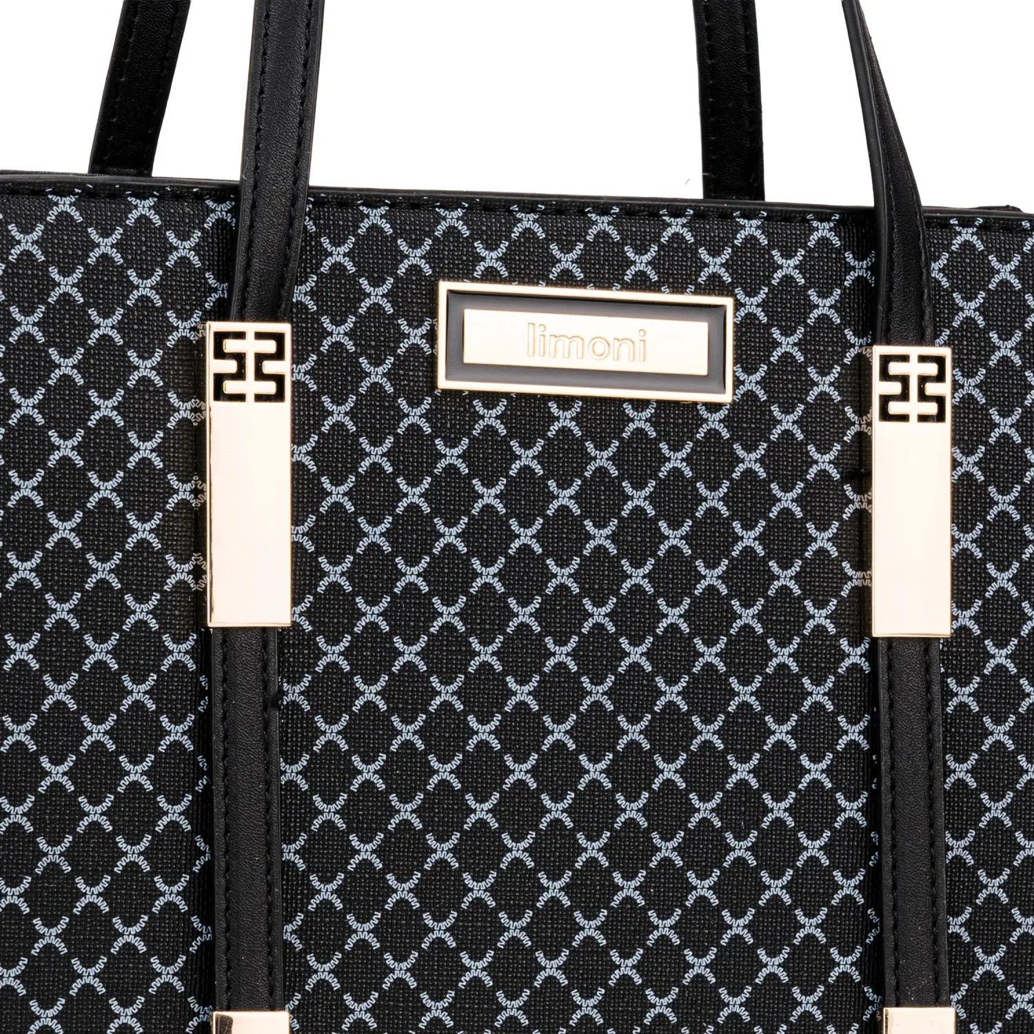 Cartera Limoni Casual Tara color negro | Platanitos
