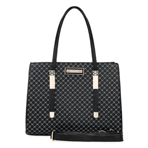 Cartera Limoni Casual Tara color negro | Platanitos