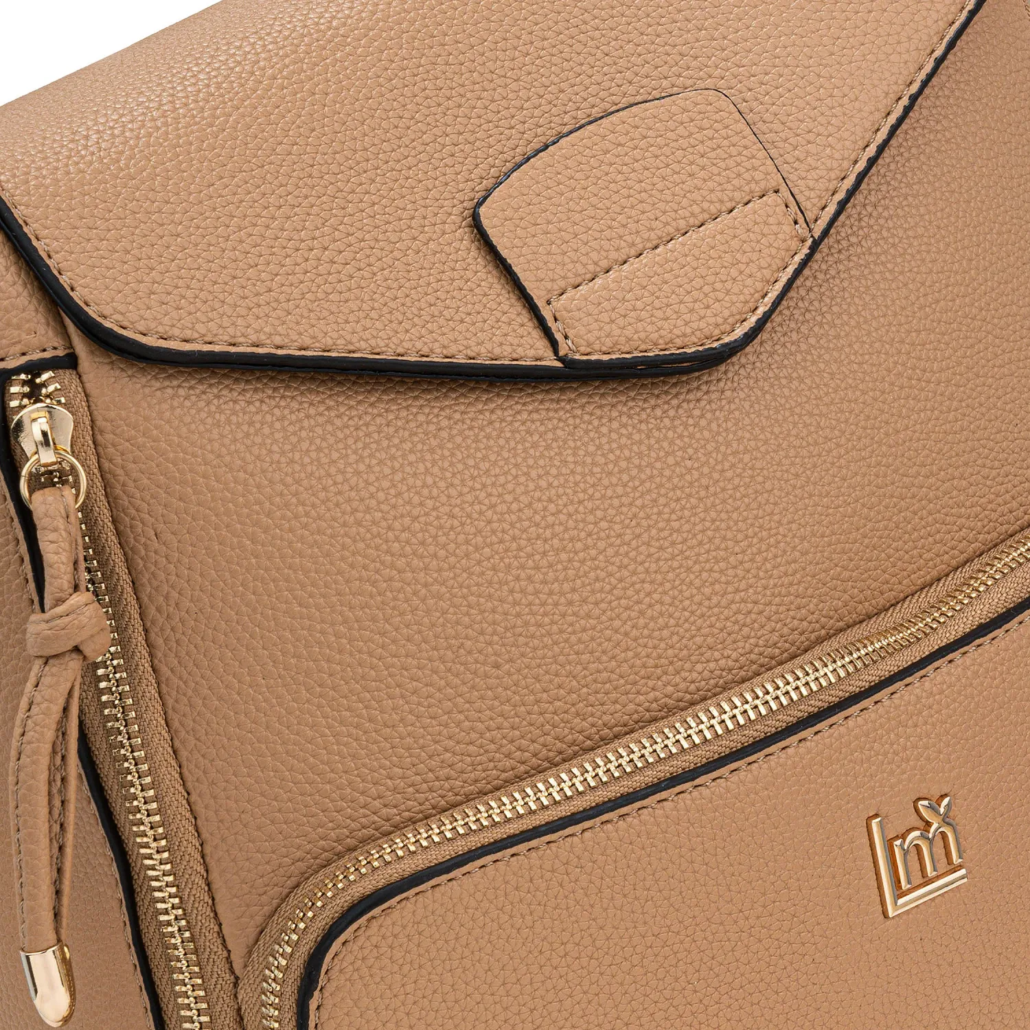 LIMONI Mochila Limoni Dama Riley color beige | Platanitos