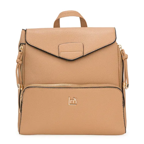 Mochila Limoni Dama Riley color beige | Platanitos