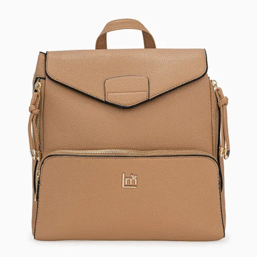 Mochila Limoni Dama Riley color beige | Platanitos