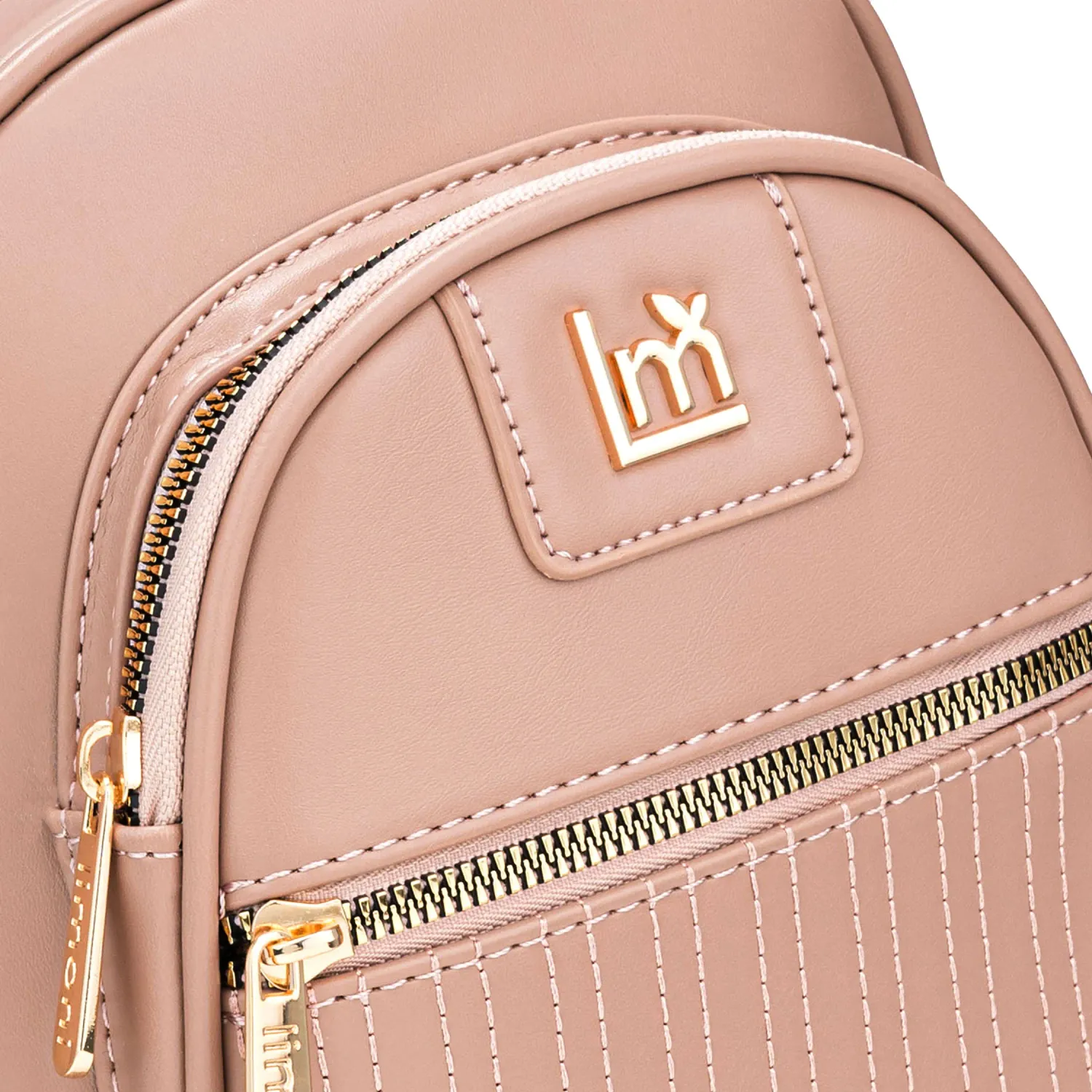 Mochila Limoni Dama Nava color rosado | Platanitos
