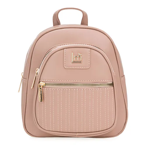 Mochila Limoni Dama Nava color rosado | Platanitos