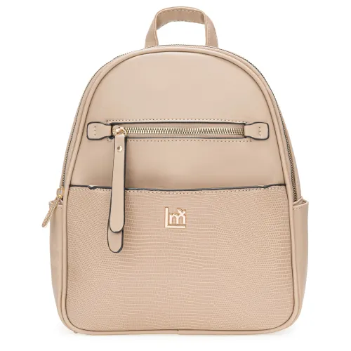 Mochila Limoni Dama Alexa color beige | Platanitos