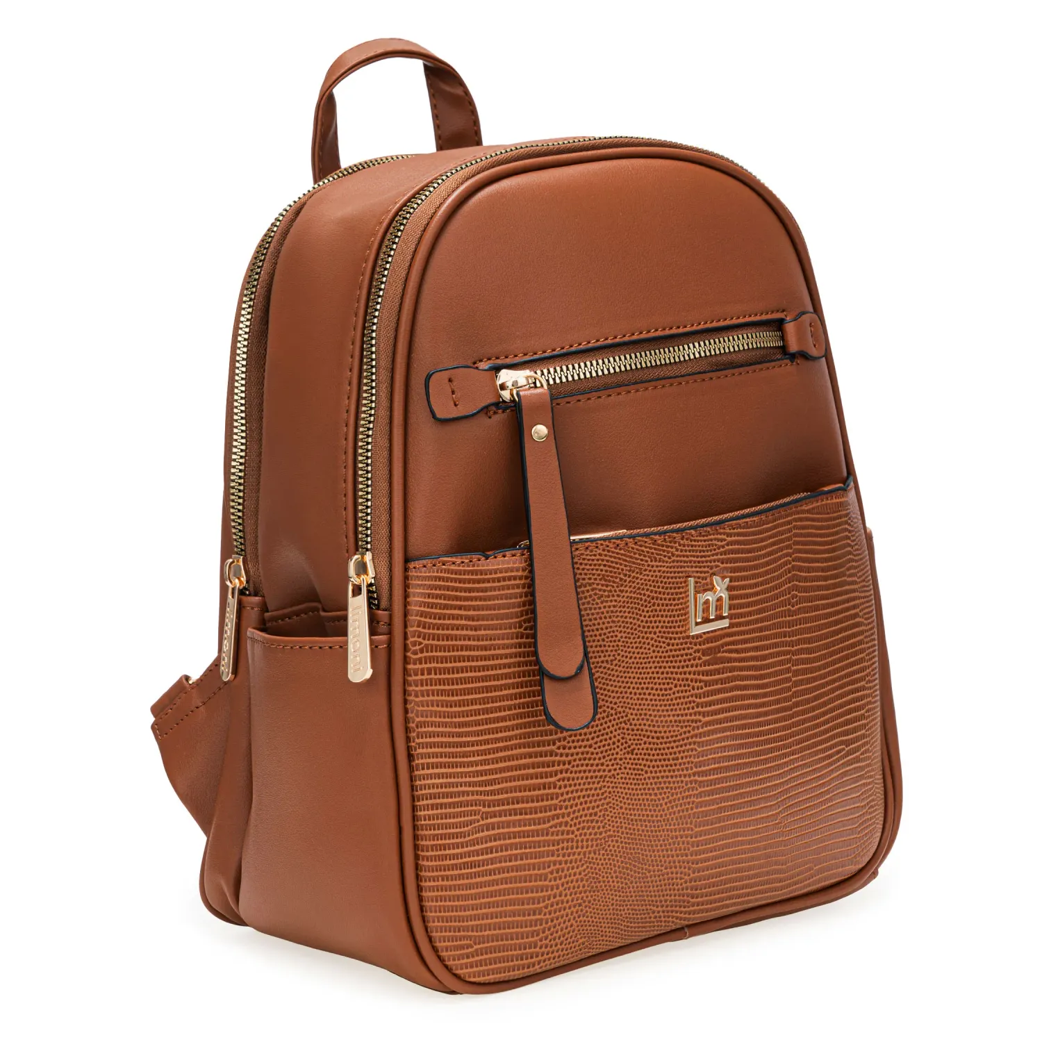 Mochila Limoni Dama Alexa color camel | Platanitos