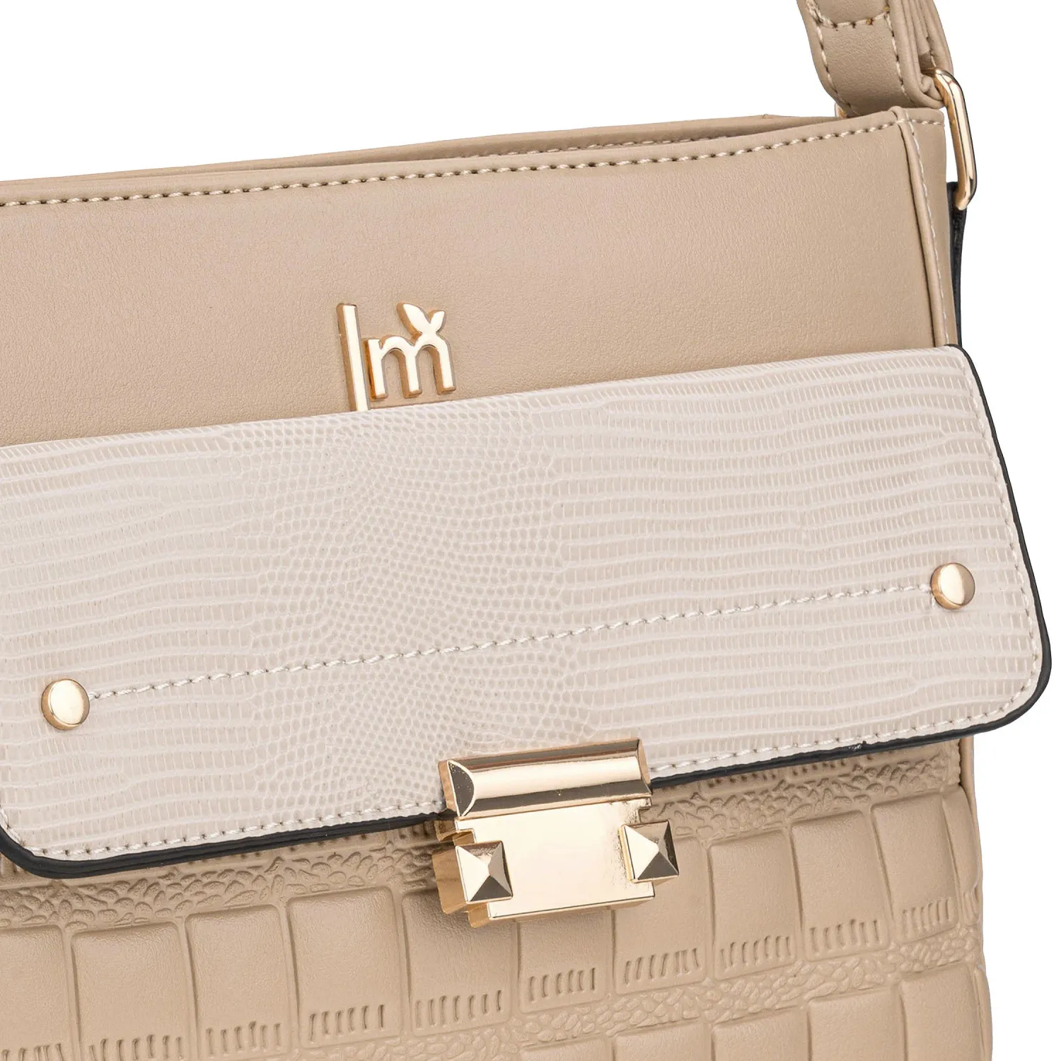 Morral Limoni Dama Amapola color beige | Platanitos