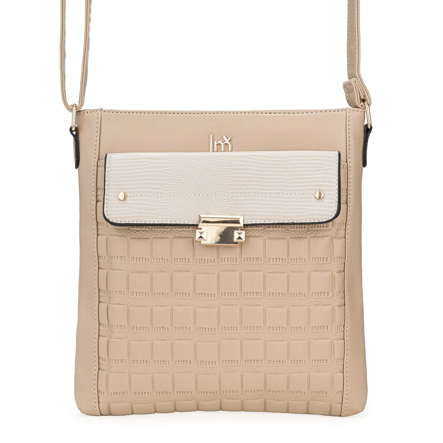 Morral Limoni Dama Amapola color beige | Platanitos
